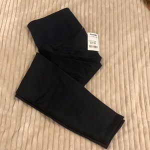 Spyder Black Medium Ankle Length Leggings (felt lined)